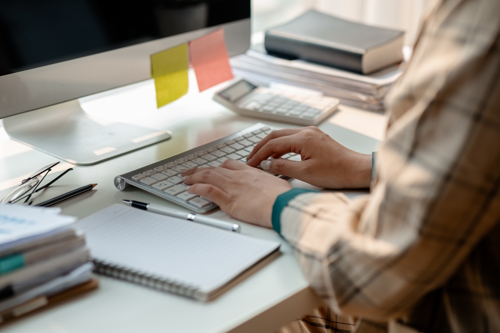 Investor evaluating potential real estate investment